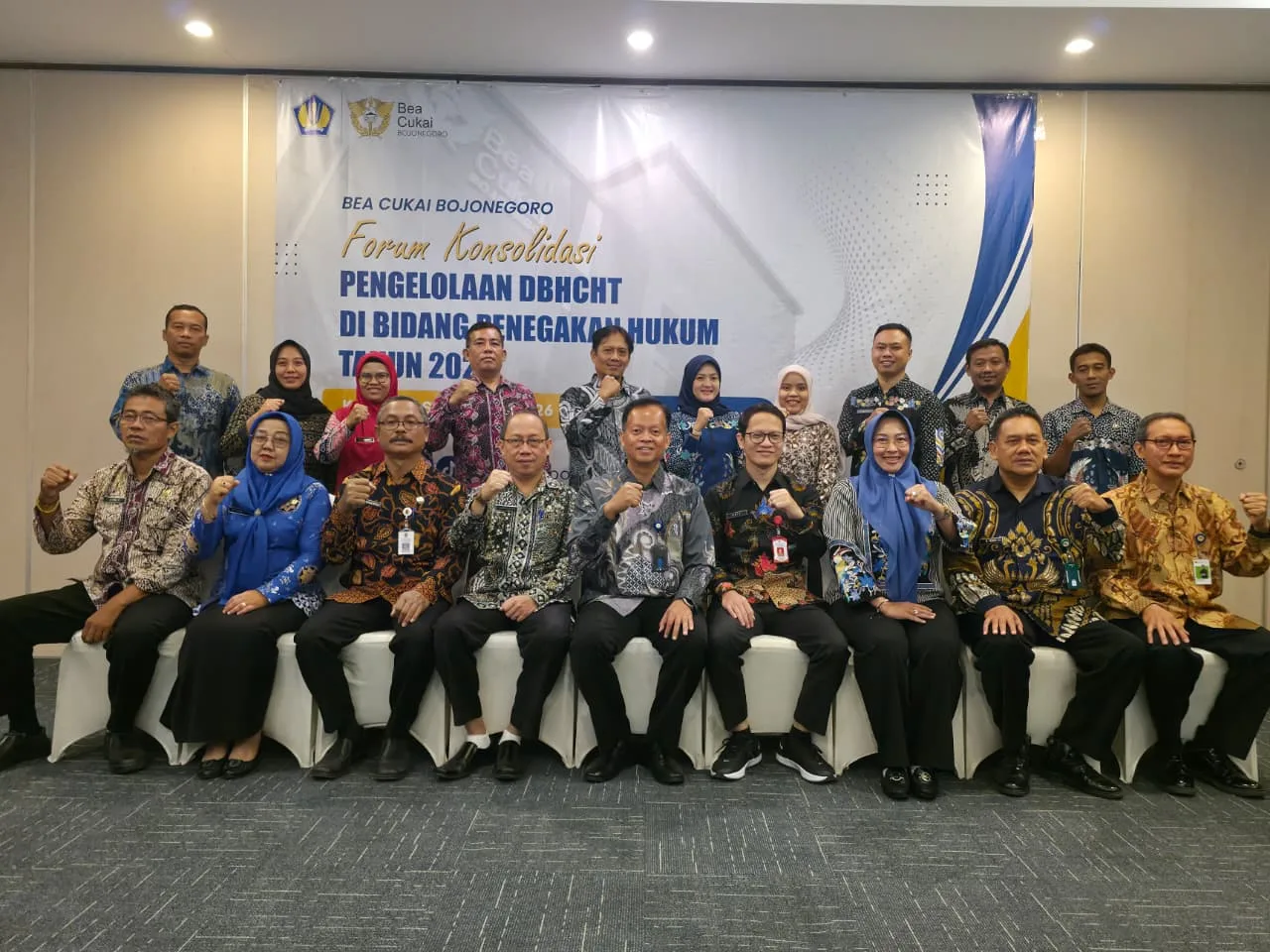 Pemkab Bojonegoro Hadiri Forum Konsolidasi Pengelolaan DBHCHT di Tuban
