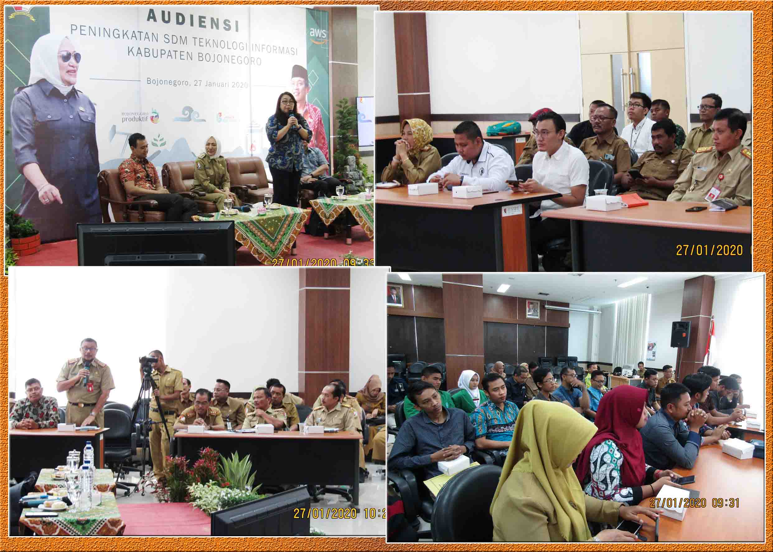 Tingkatkan SDM Smart City, Pemkab Bojonegoro Audiensi dengan AWS