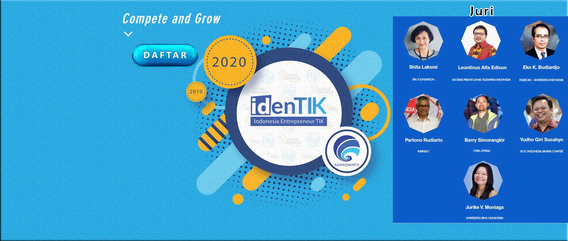 Seleksi Nasional IdenTIK 2020 Resmi Dibuka