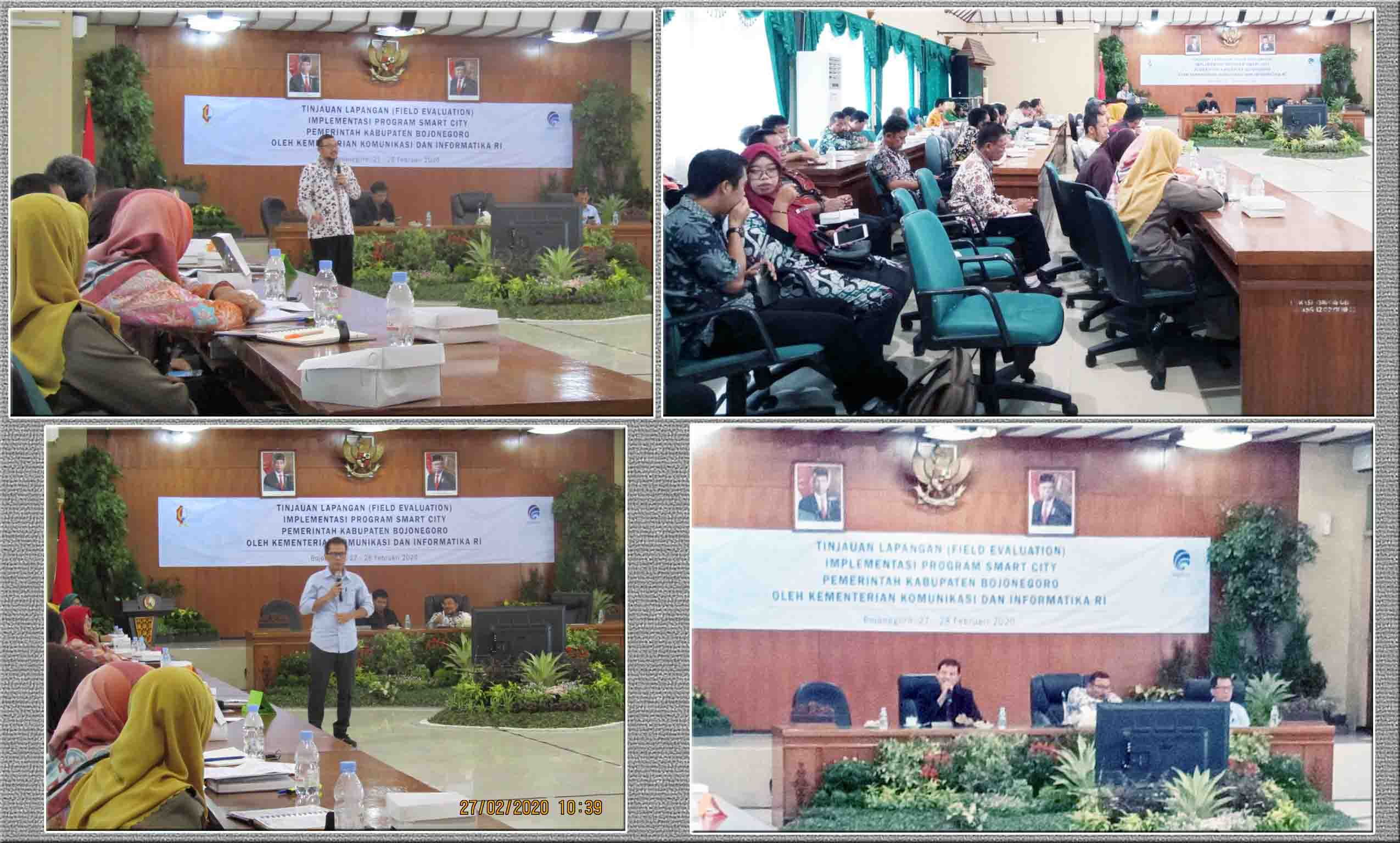 Kemenkominfo Adakan Field Evaluation Implementasi Smart City Pemkab Bojonegoro