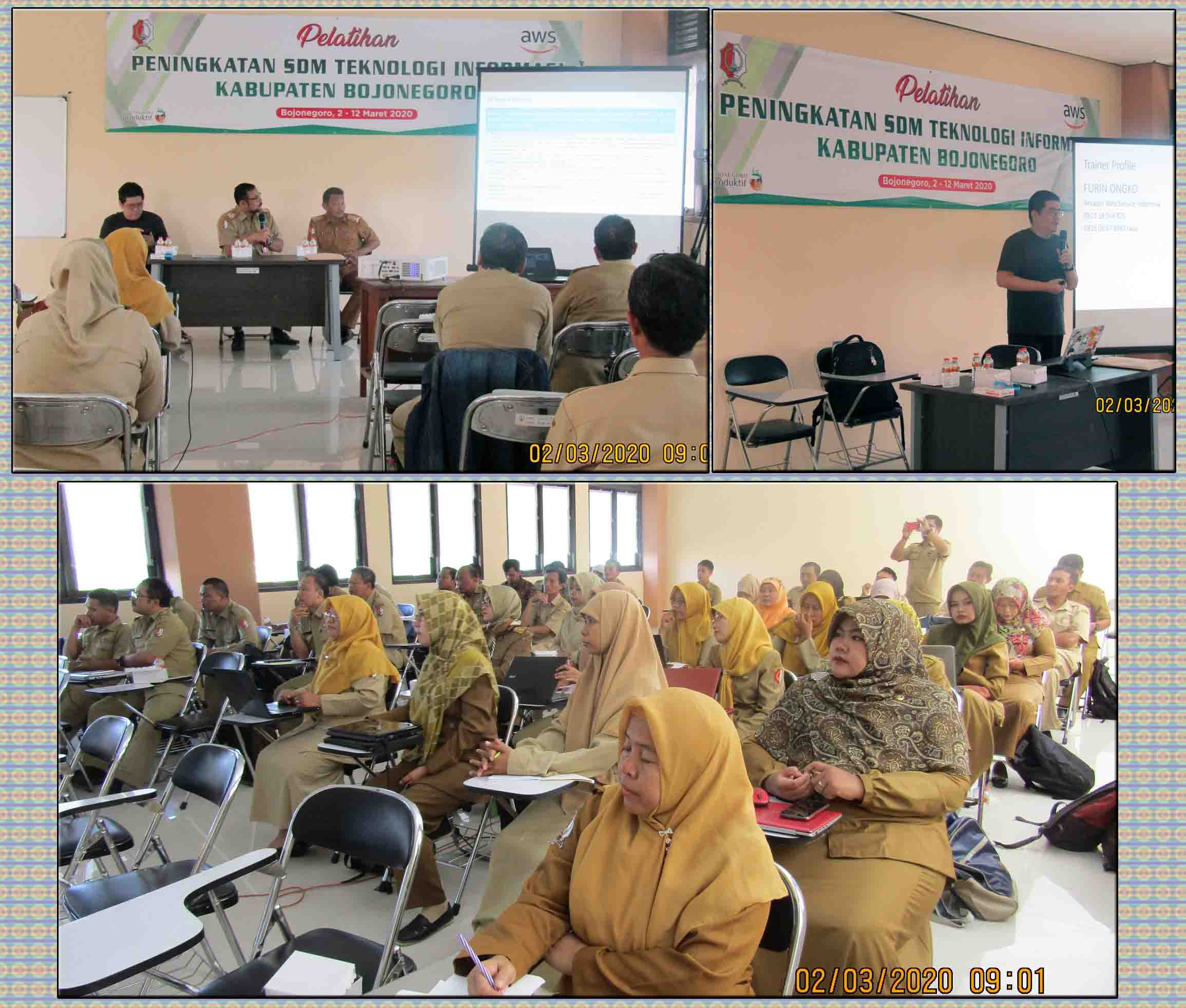 Pemkab Bojonegoro Bersama AWS Gelar Pelatihan SDM TI di Smart Technology Building
