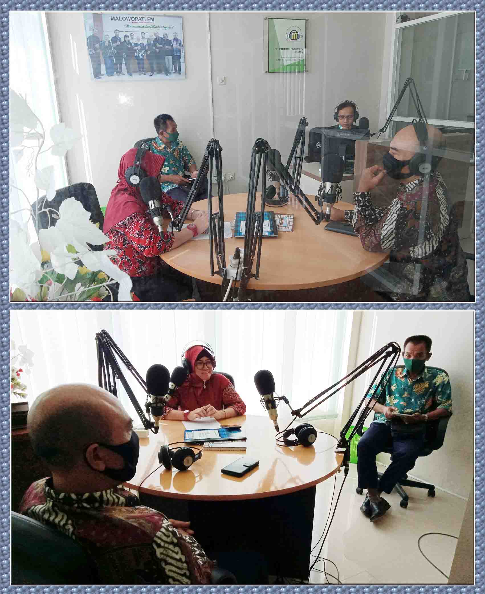 Malowopati FM Berbagi Tips Praktek Baik Proses Belajar di Rumah