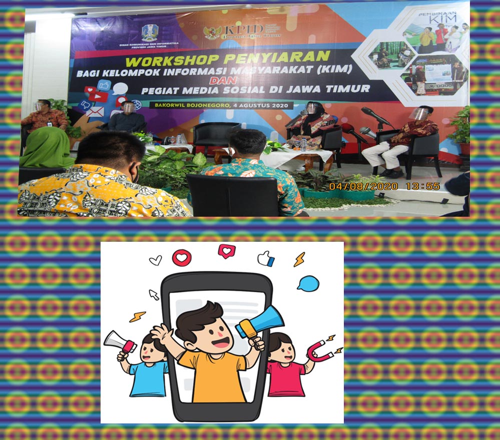 Workshop Penyiaran Bagi Kelompok Informasi Masyarakat (KIM) dan Pegiat Media Sosial di Jawa Timur