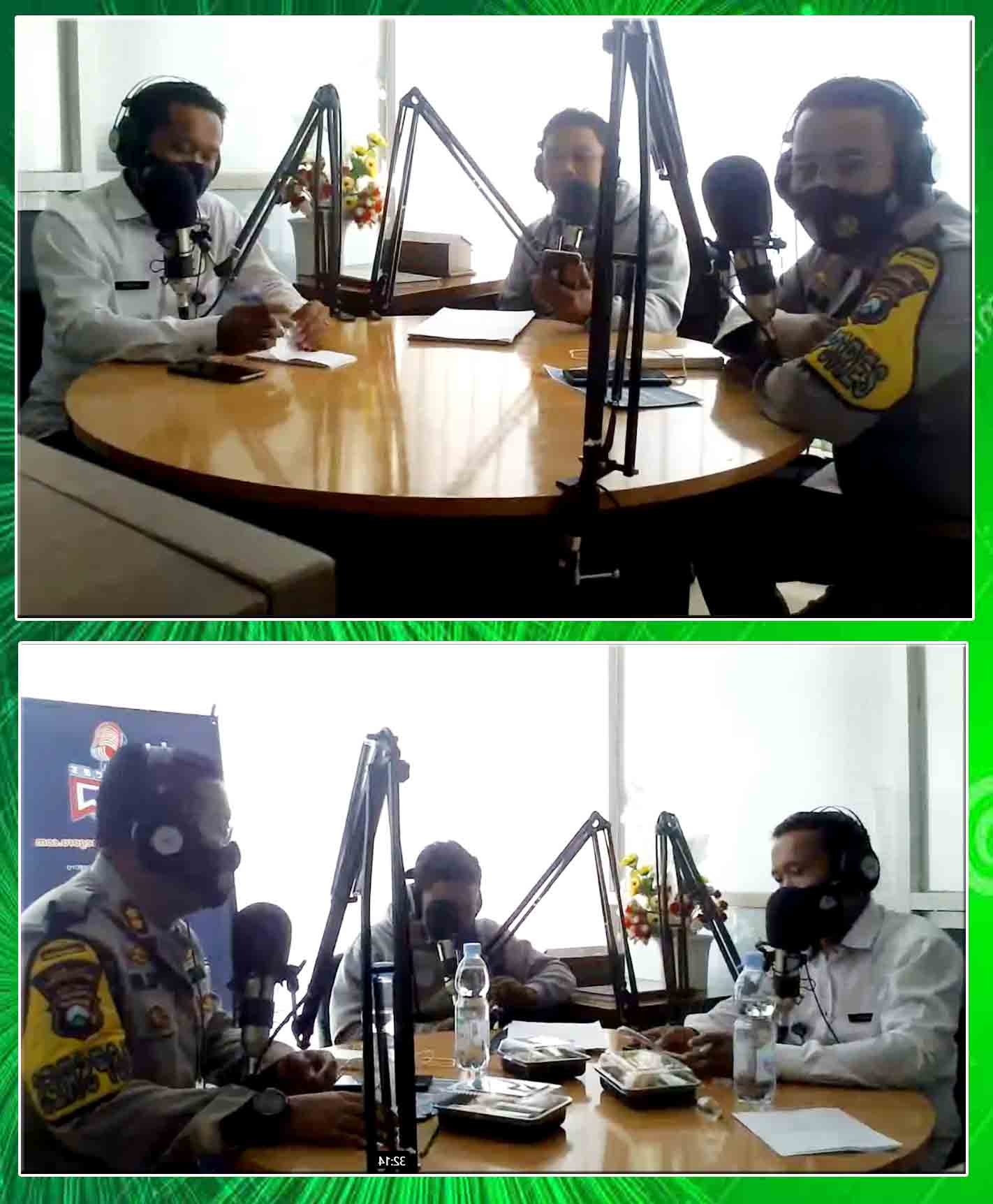 Talk Show BINGKAI Malowopati FM bersama FRB dan Kapolres Bojonegoro