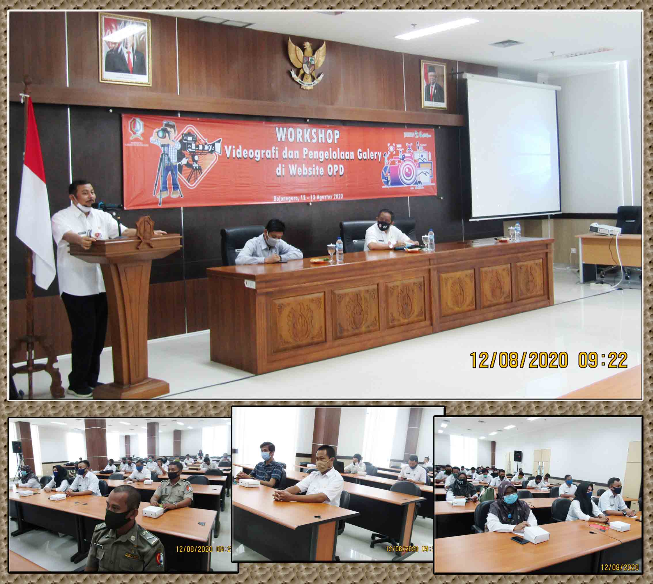 Pemkab Bojonegoro Gelar Workshop Videografi & Pengelolaan Galery Website OPD