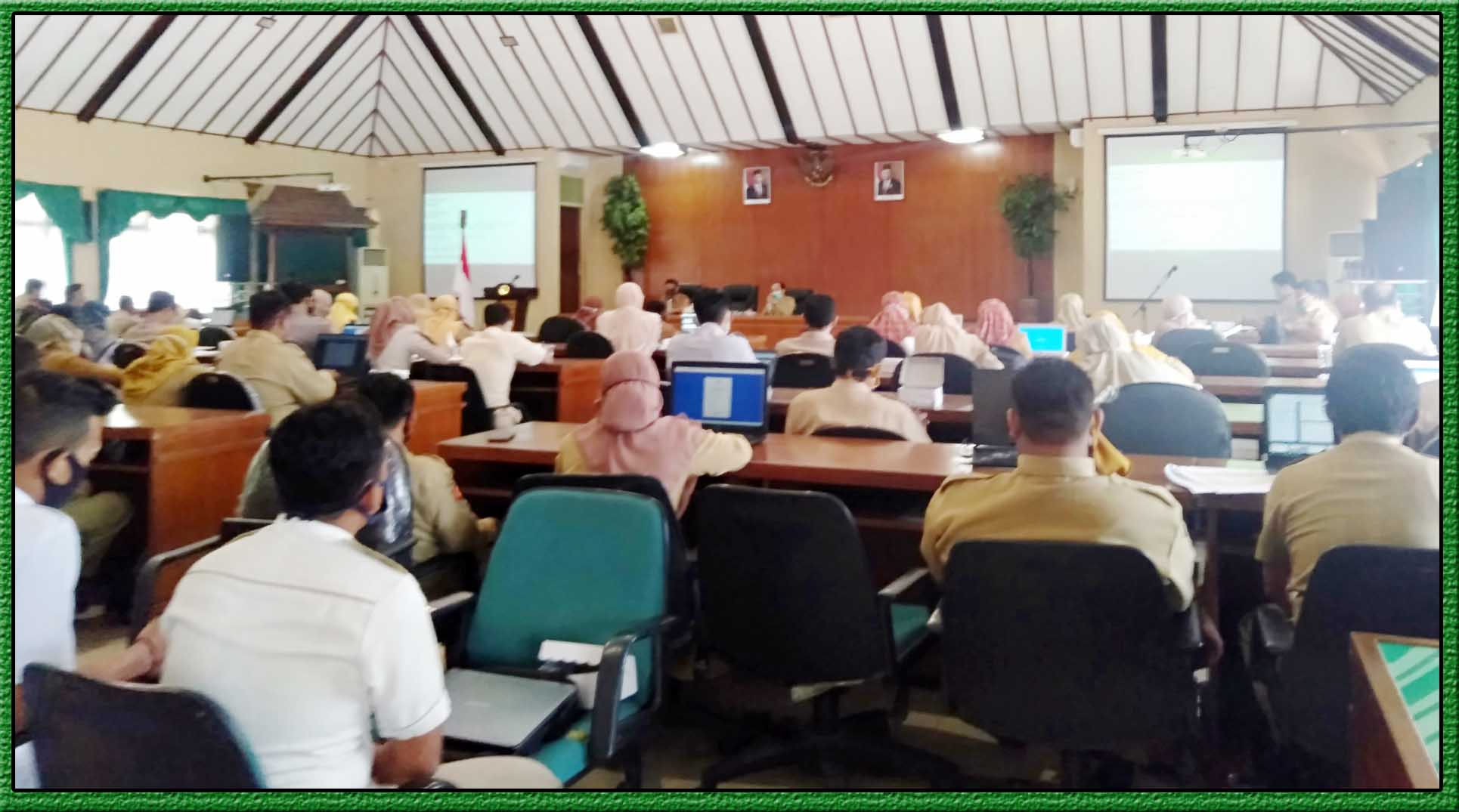 Pemkab Bojonegoro Terus Optimalkan Finalisasi Inputing Simdaren TA 2021