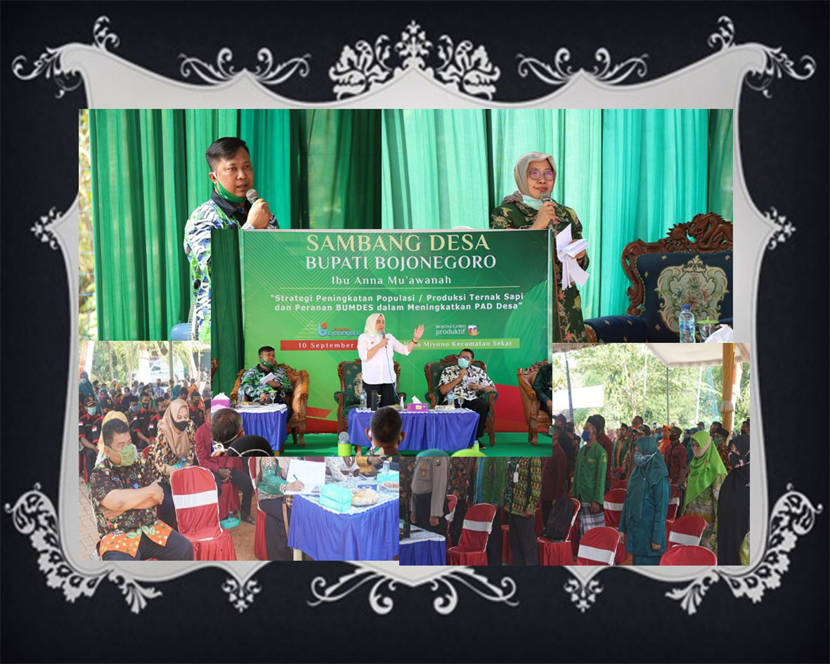 Sambang Desa Ke-XII, Bupati Bojonegoro Sapa Warga Kec.Sekar