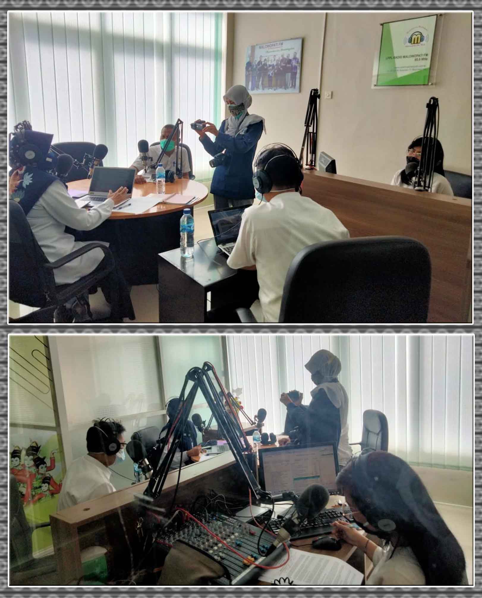 Malowopati FM Bersama Dinkes Ajak Masyarakat Bojonegoro Waspadai Penyakit Jantung