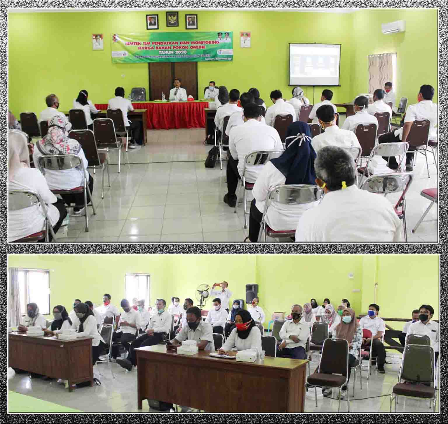 Disdag & Dinas Kominfo Optimalkan Updating Harga Bahan Pokok Online 2020