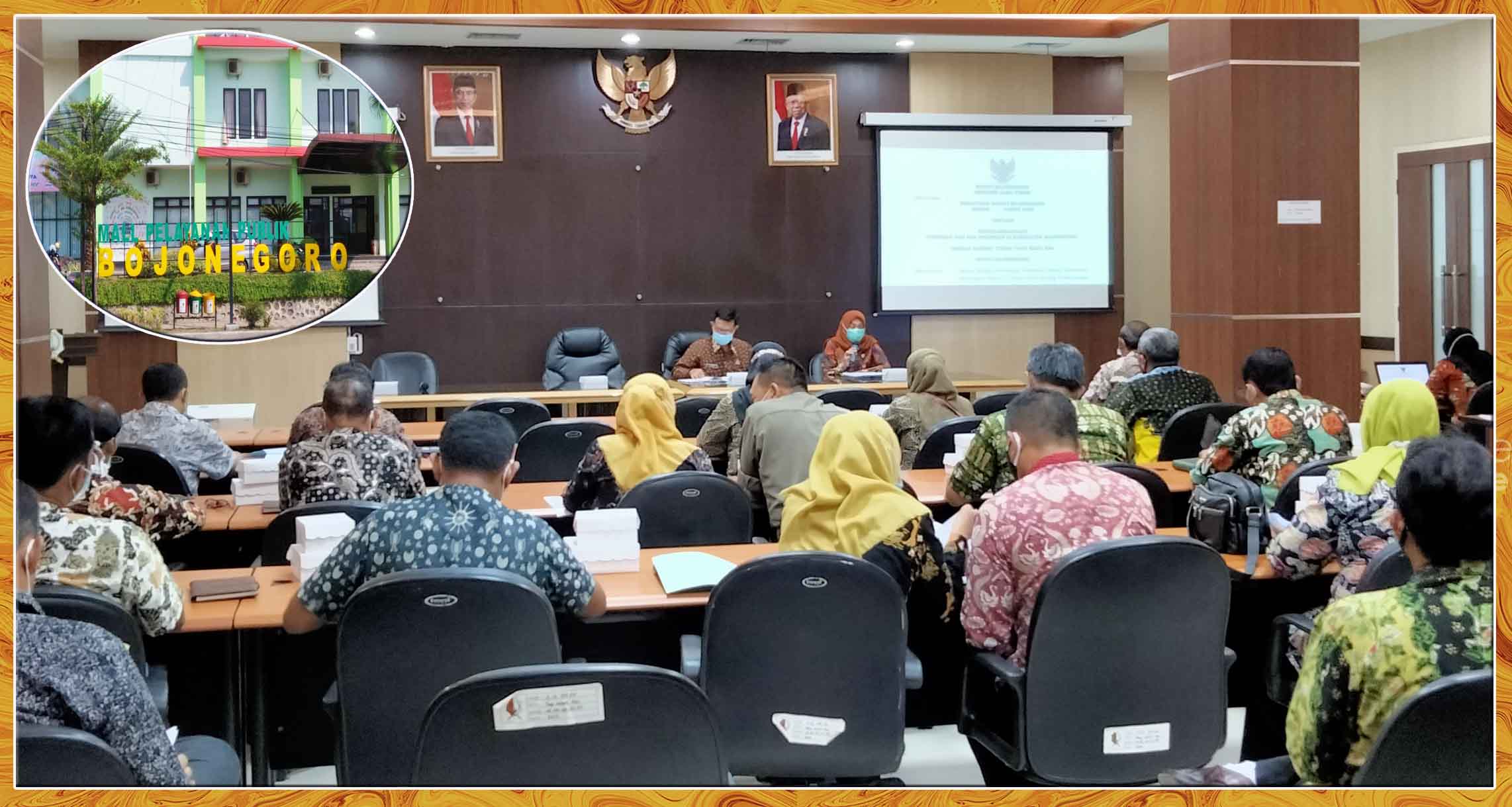 Optimalkan Layanan Perizinan, Pemkab Bojonegoro Bahas Update Perbup 32/2017
