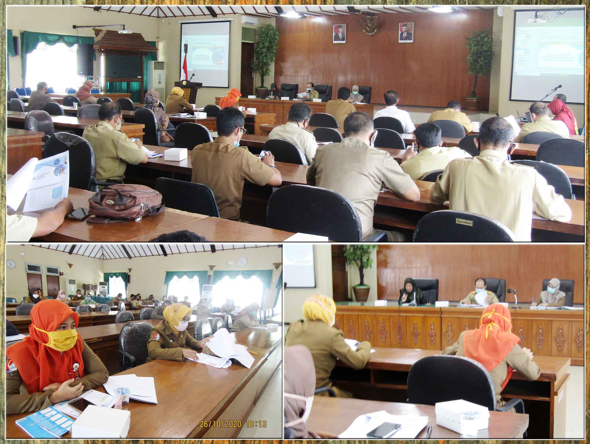 Pemkab Bojonegoro Gelar Rakor Penyusunan PDRB Kecamatan, Kabupaten, & Indeks Williamson