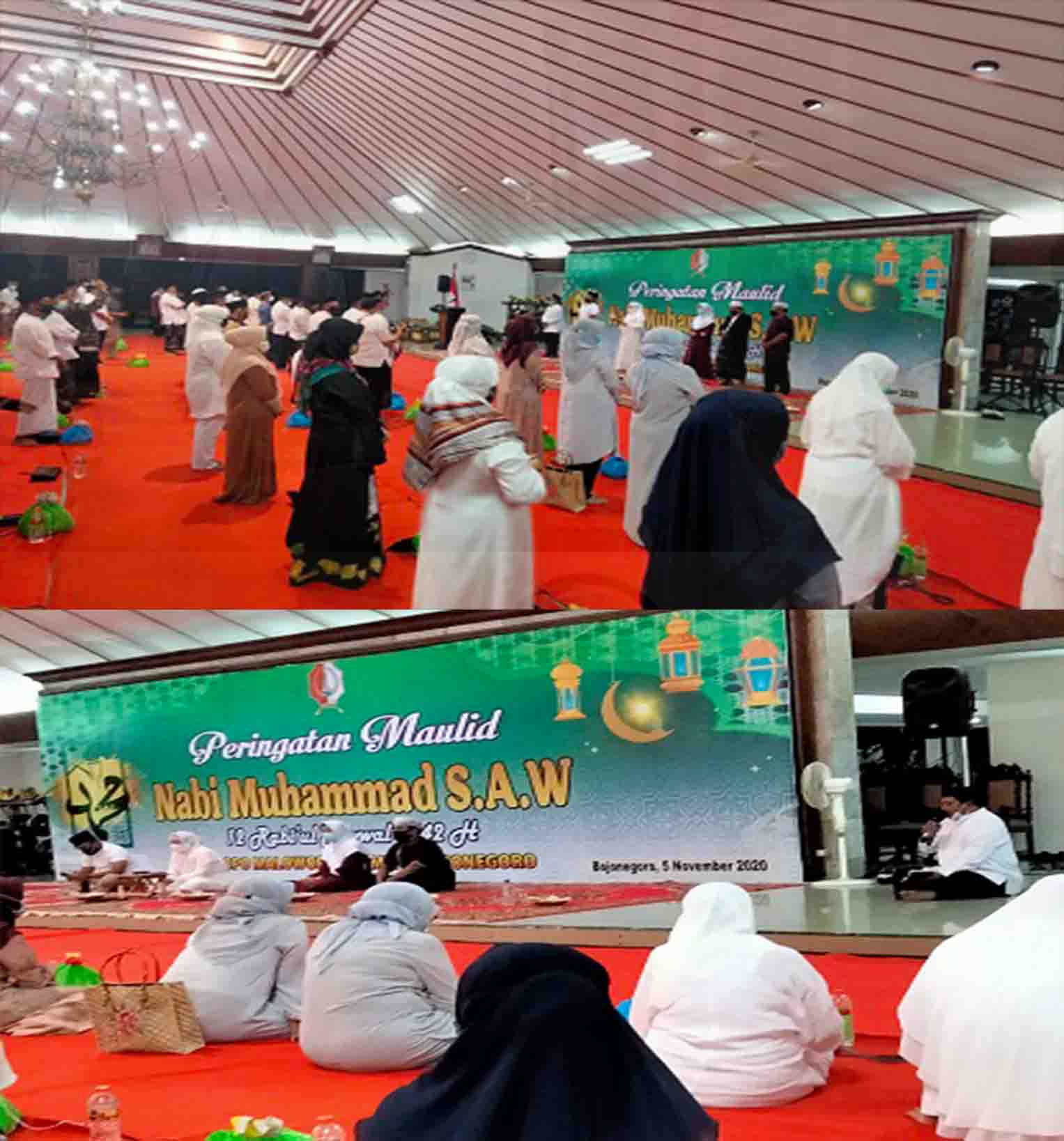 Patuhi Protokol Kesehatan, PemKab Bojonegoro Peringati Maulid Nabi Muhammad SAW