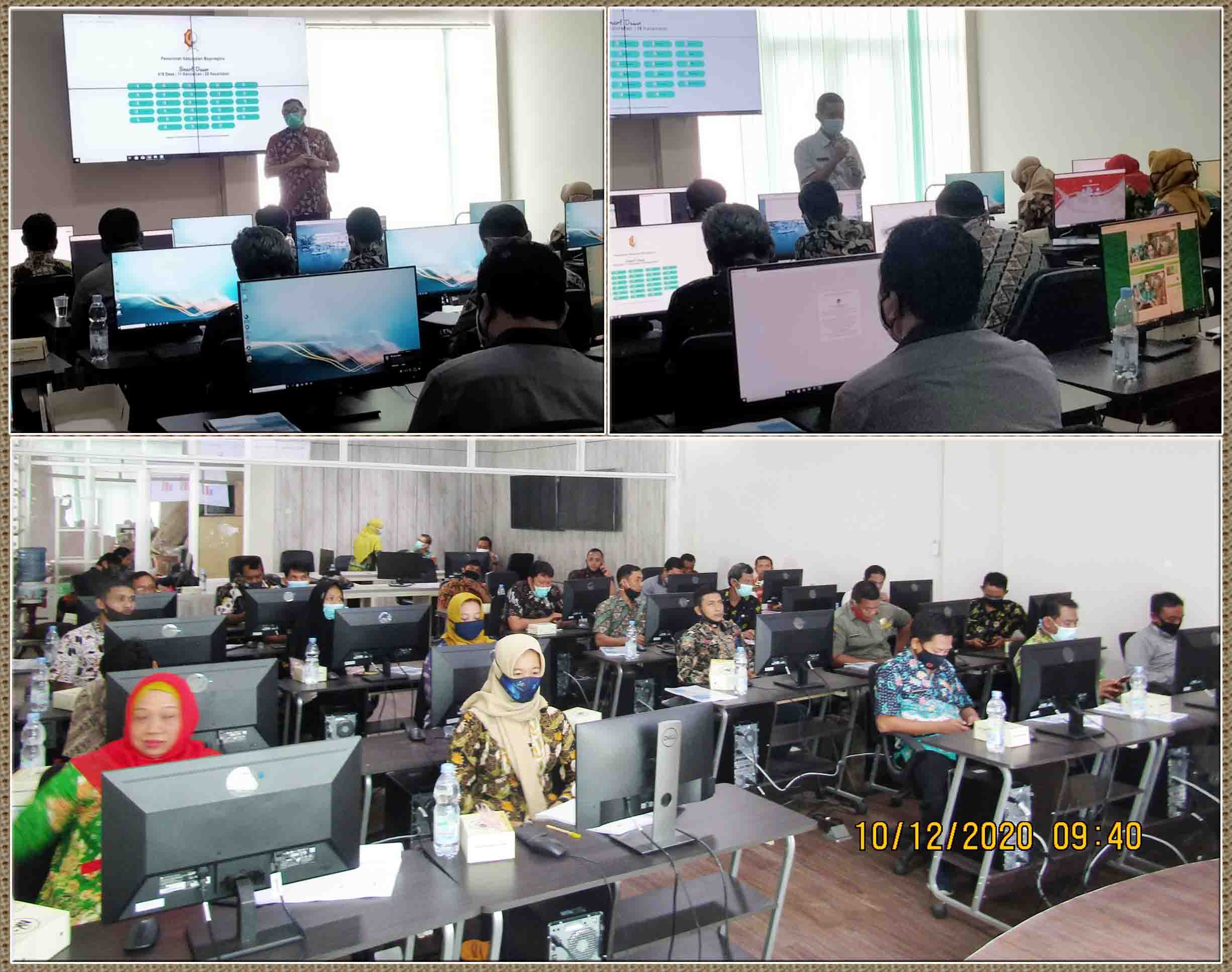 Kejar Target Satu Data, Pemkab Bojonegoro Gelar Bimtek Open Dashboard Kecamatan
