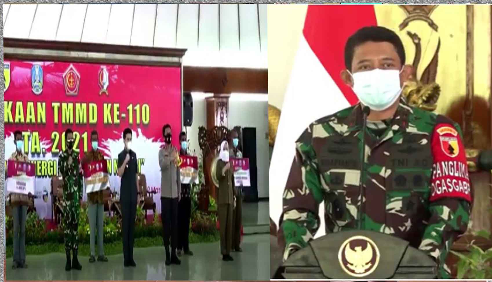 TMMD ke-110 di Bojonegoro Resmi Dimulai, Dibuka Wagub Jatim