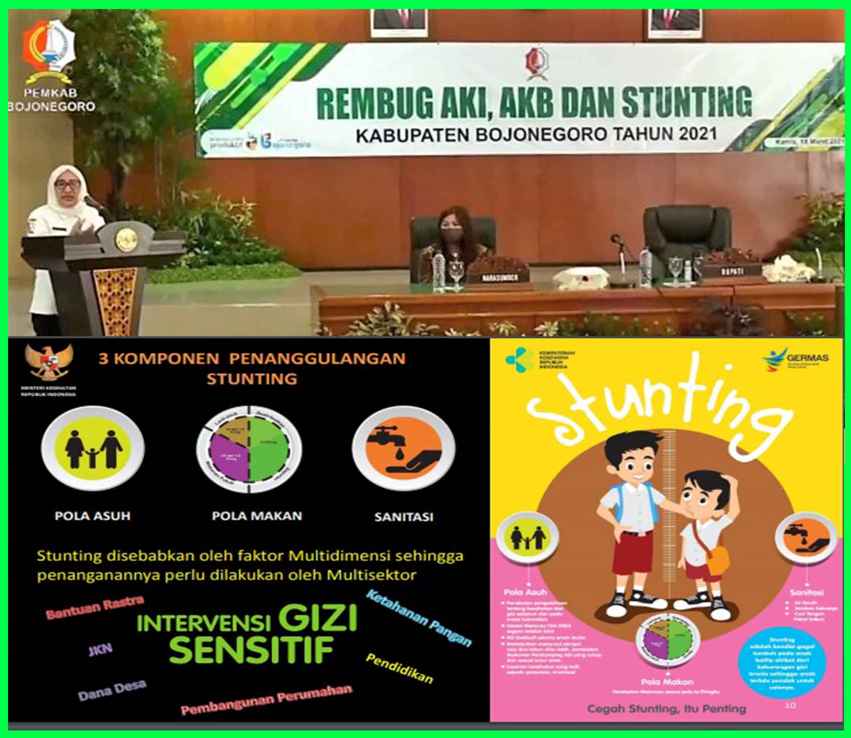 Rembug Upaya Percepatan Turunkan AKI, AKB dan Stunting, Digelar Pemkab Bojonegoro