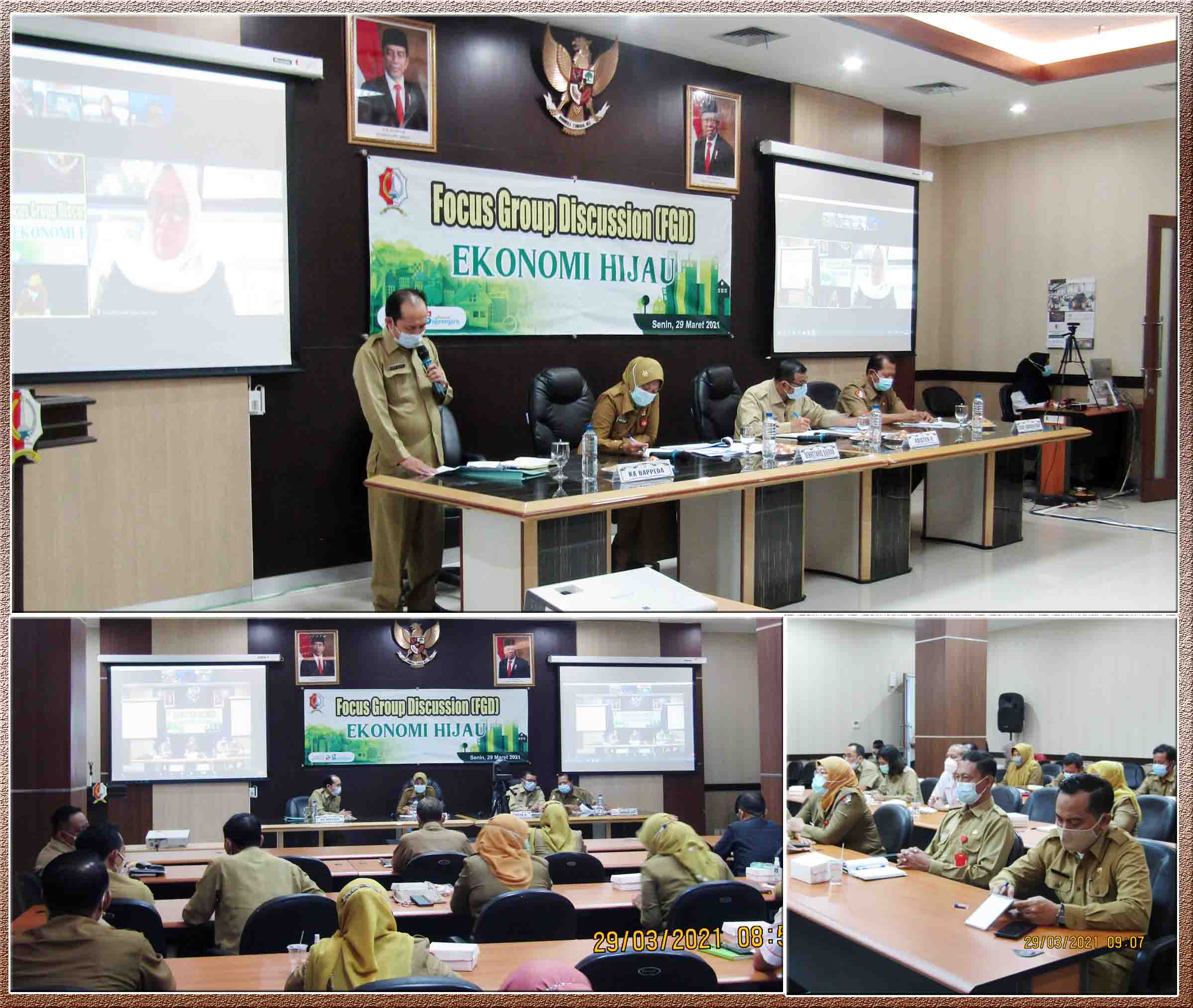 Dukung Pembangunan Berkelanjutan, Pemkab Bojonegoro Gelar FGD Ekonomi Hijau
