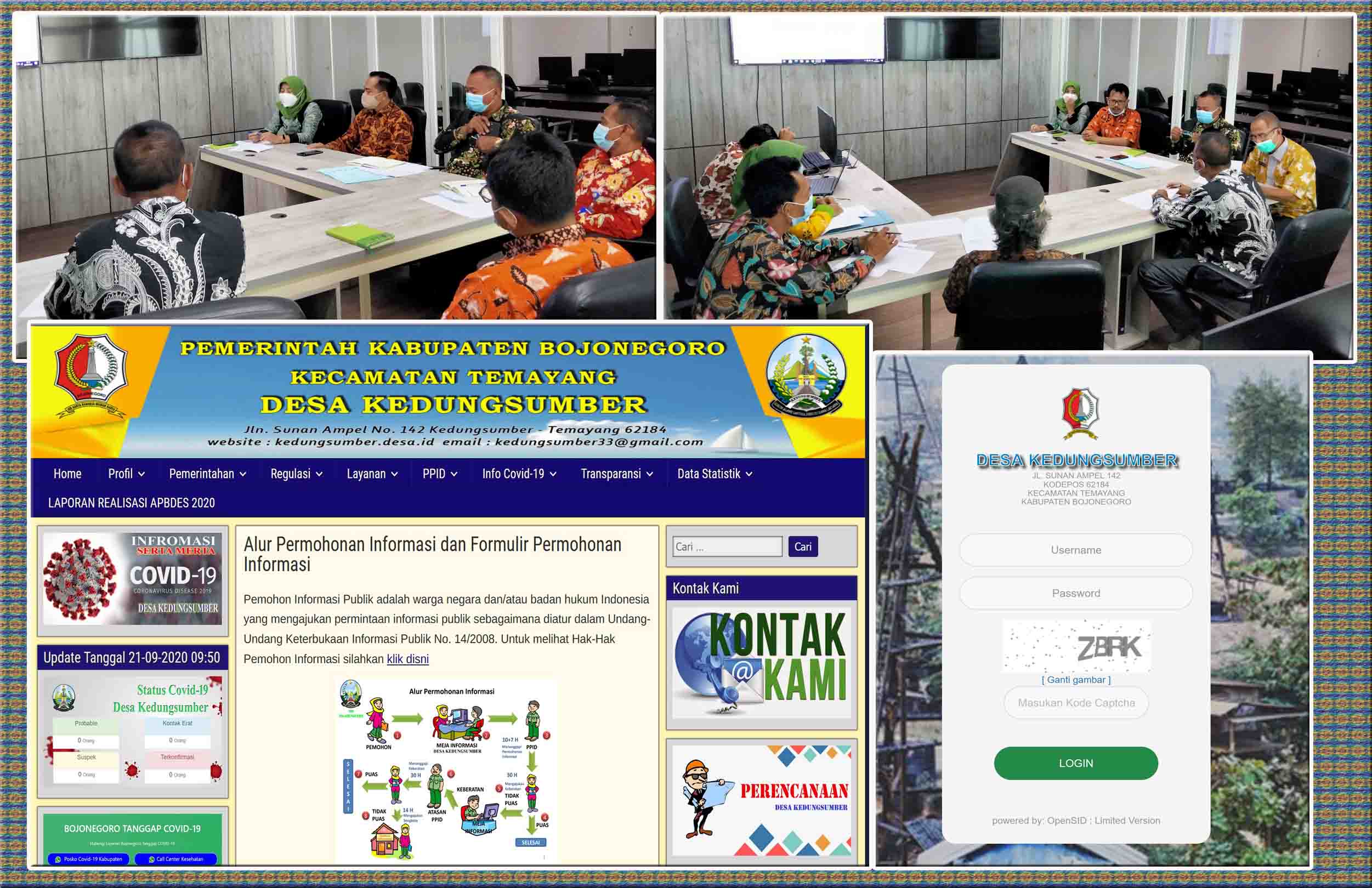 KI Jatim Rekomendasikan Desa Kedungsumber Temayang Ikuti Apresiasi KIP Desa Mewakili Jatim