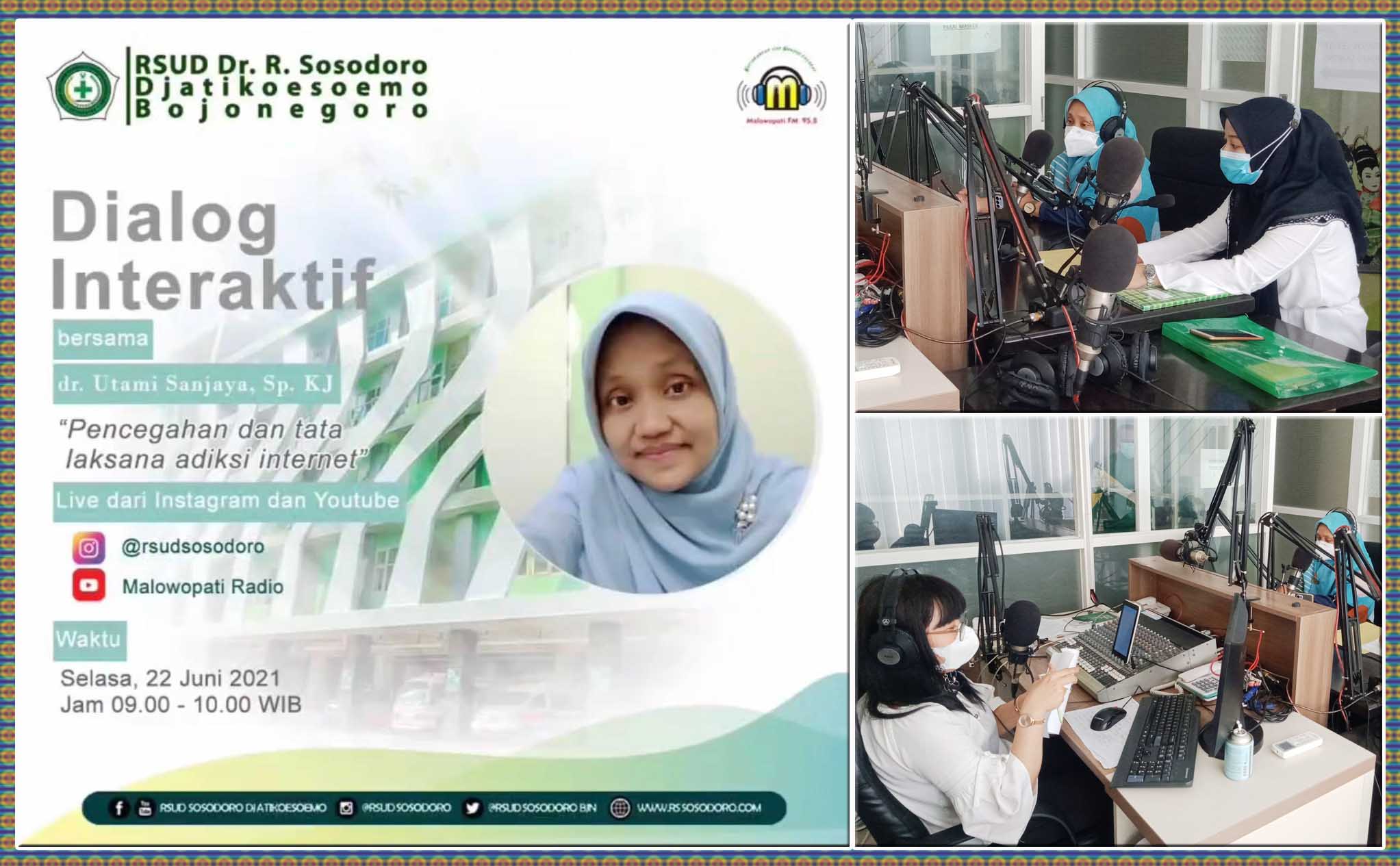 Ayo Mas Bro bersama RSUD Sosodoro Ajak Cegah dan Atasi Adiksi Internet