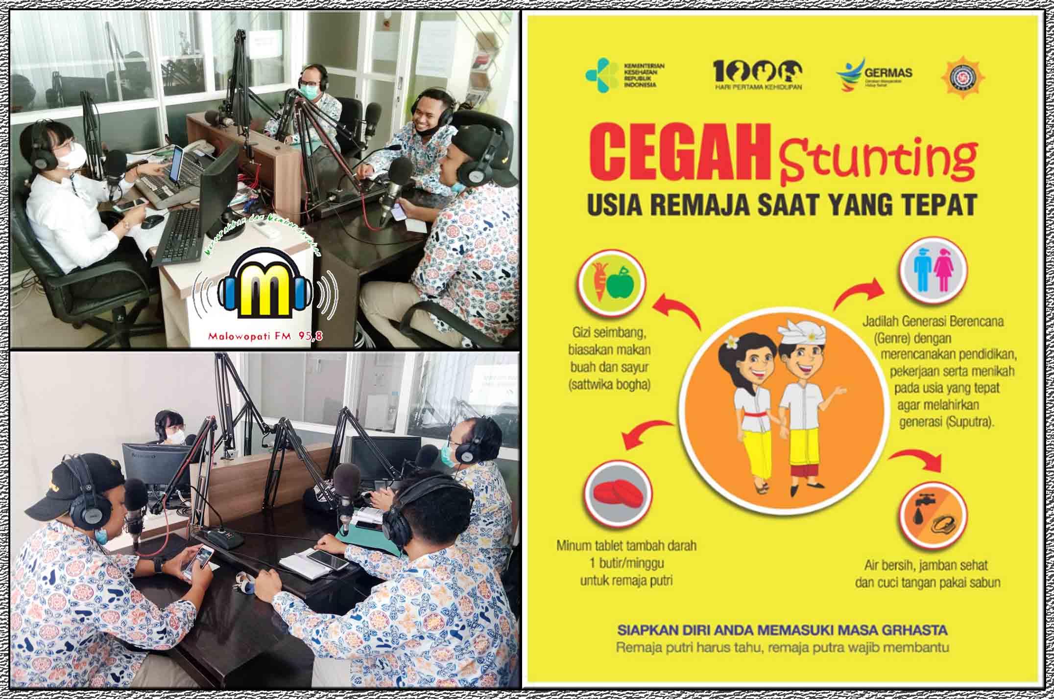 Ayo Mas Bro Bersama DP3AKB Bojonegoro Ajak Cegah Stunting Dimulai dari Remaja