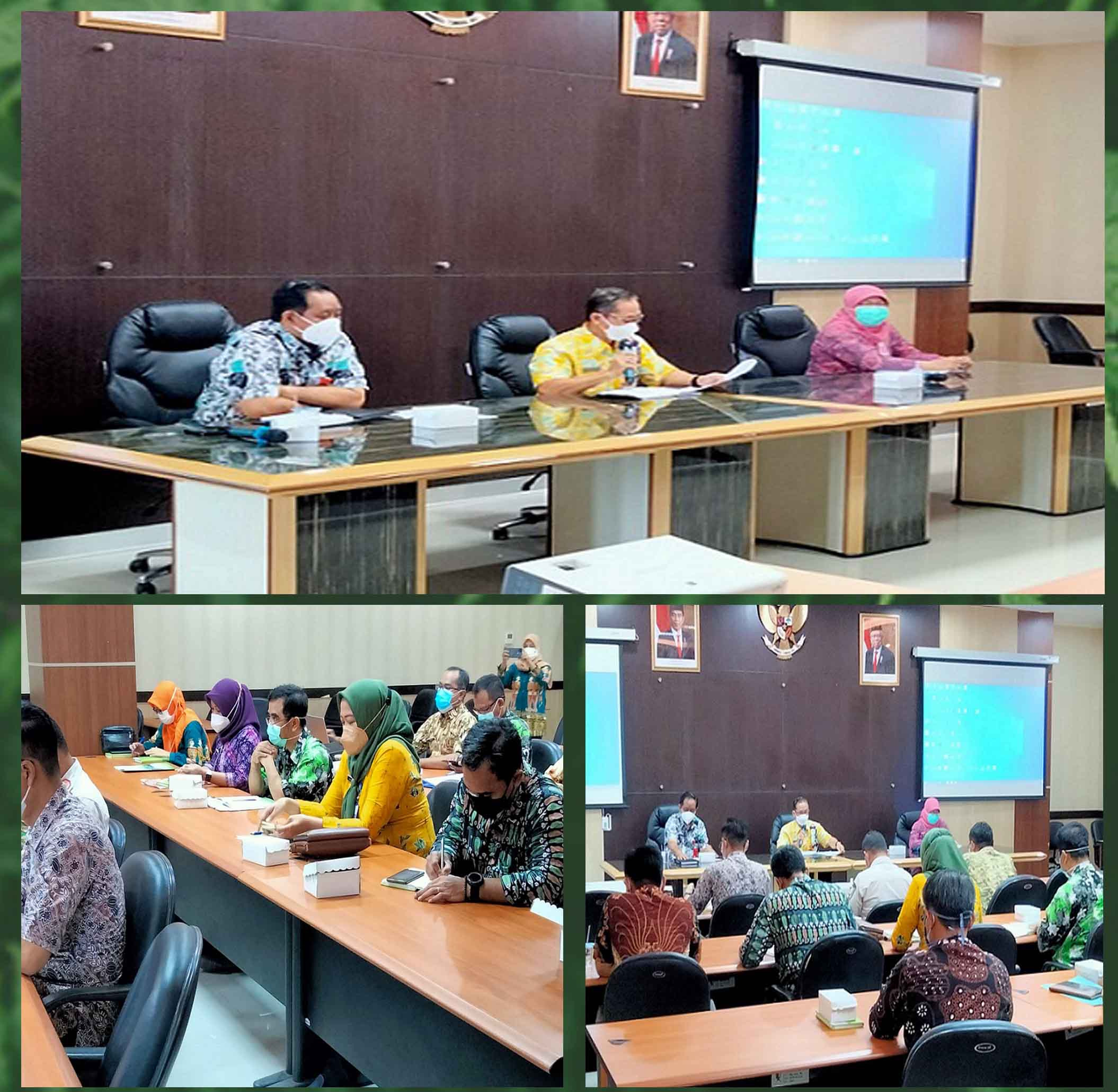 Pemkab Adakan Rakor Persiapan Pendampingan oleh Satgas Covid-19 dan Evaluasi Realisasi Anggaran