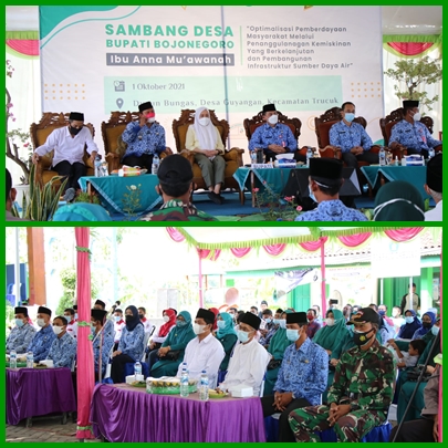 Bupati Bojonegoro Sapa dan Serap Aspirasi Warga Guyangan dalam Acara Sambang Desa