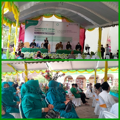 Sambang Desa Bupati Bojonegoro di Dusun Srumap Desa Sumengko Kecamatan Kalitidu