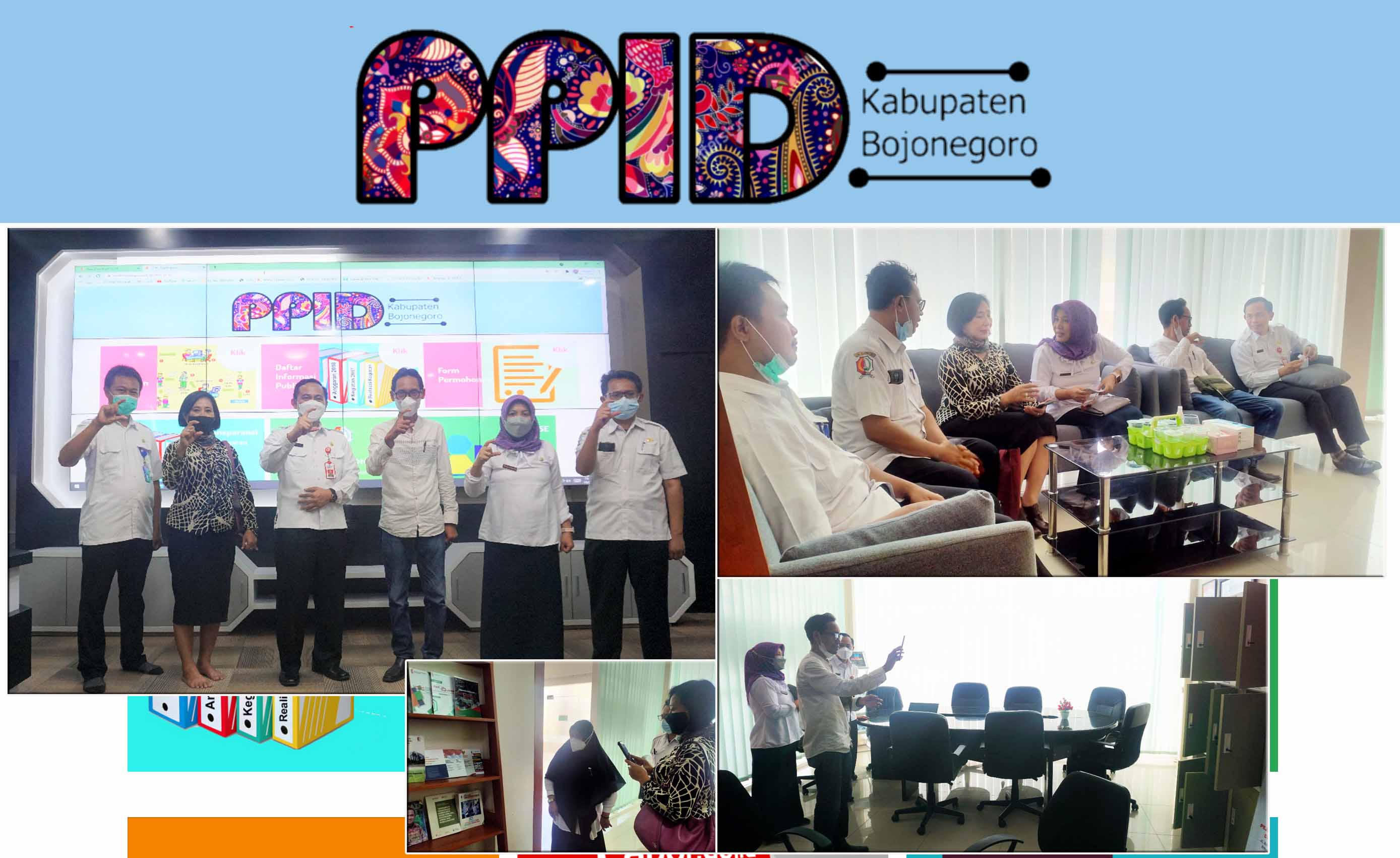 Komisioner KI Provinsi Jatim Gelar Monev Kinerja PPID Pemkab Bojonegoro