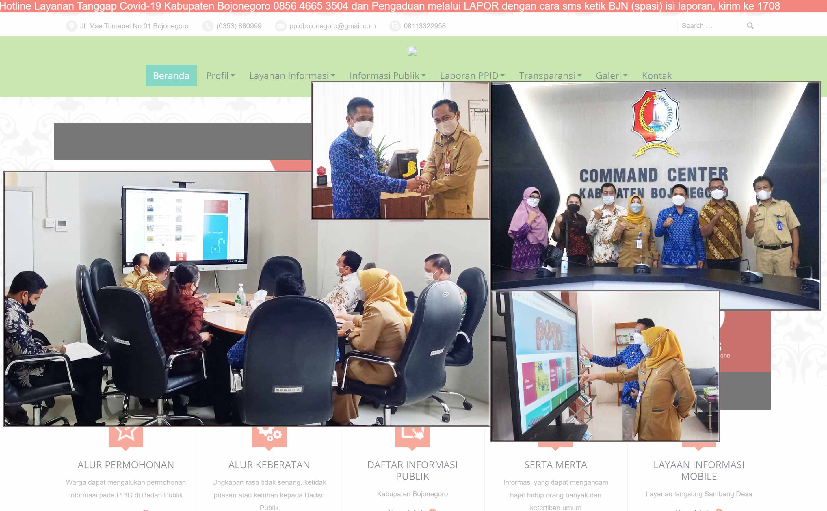 Dinkominfo Trenggalek Studi Referensi Pengelolaan IKP di Dinkominfo Bojonegoro