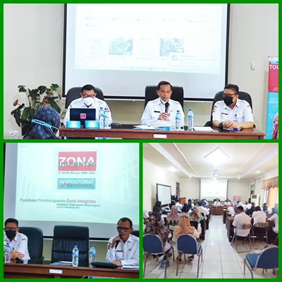 Mantapkan Implementasi ZI-WBK 15 OPD di Bojonegoro, Inspektorat Gelar Workshop