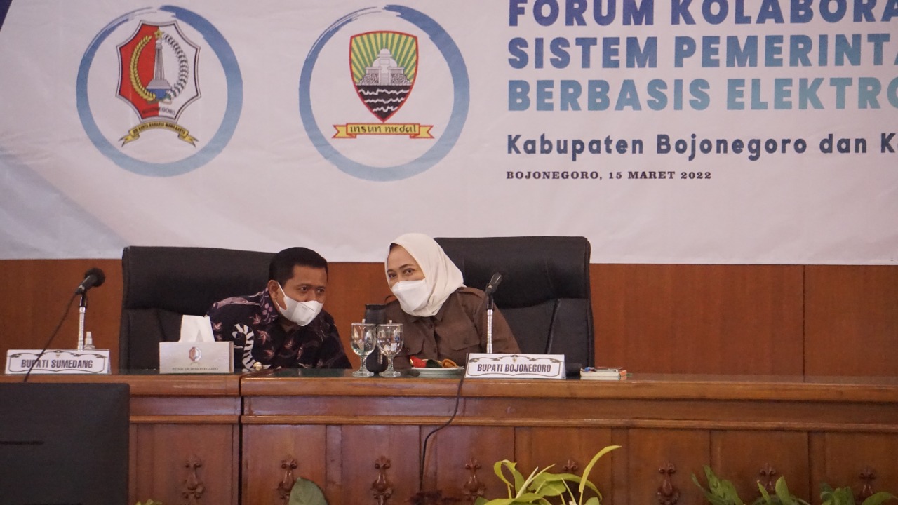 Apresiasi Kinerja Ibu Anna Mu'awanah, Bupati Sumedang Kunjungi Bojonegoro
