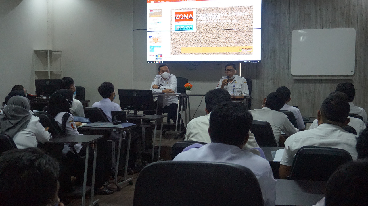 Dinas Kominfo Ikuti Pendampingan dan Evaluasi ZI Tahun 2022 dari Inspektorat Bojonegoro