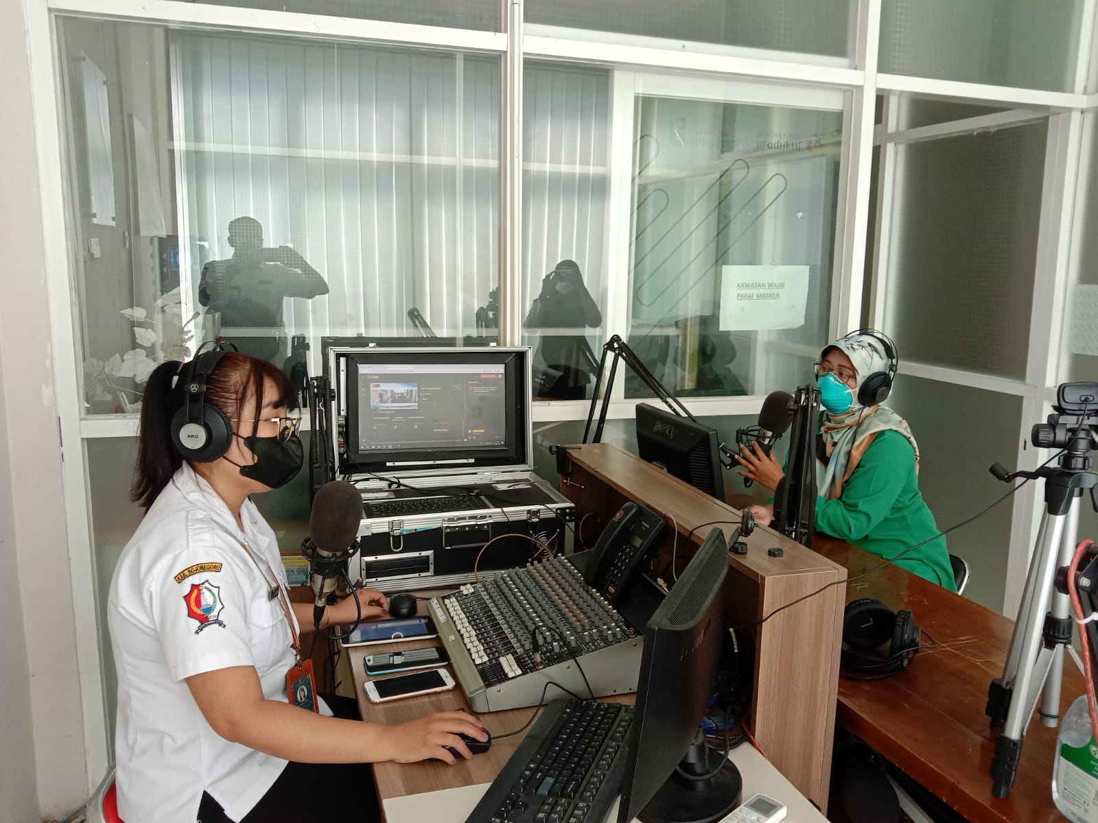 Kominfo Bojonegoro Lewat Sapa! Malowopati FM, Ajak Masyarakat Sadar dan Peduli Asma