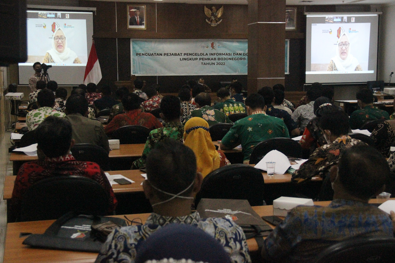 Tingkatkan Keterbukaan, Pemkab Bojonegoro Gelar Pendampingan dan Penguatan Bagi PPID