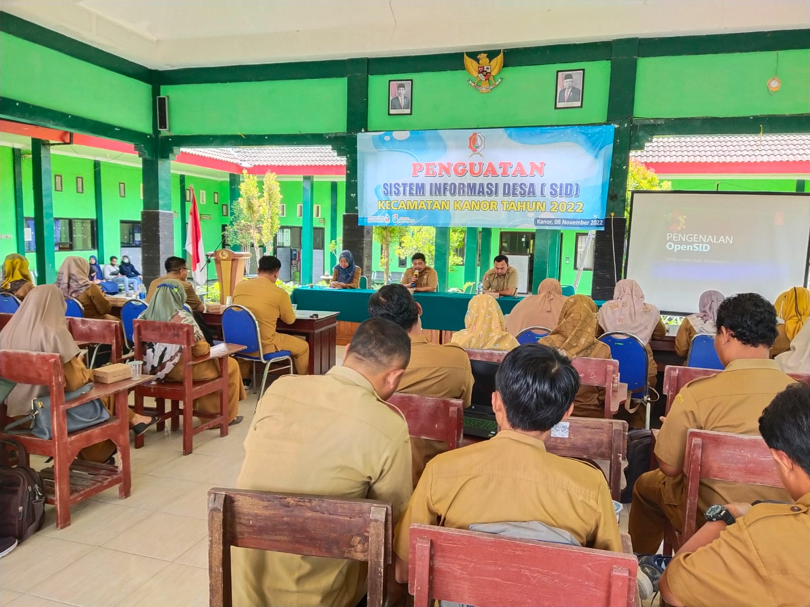 Optimalkan Pemanfaatan SID untuk Pelayanan, Operator Desa se-Kanor Ikuti Bimtek