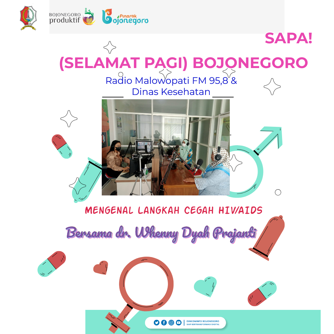 Dinkes Bojonegoro Ajak Masyarakat Mengenal Langkah Cegah HIV/AIDS