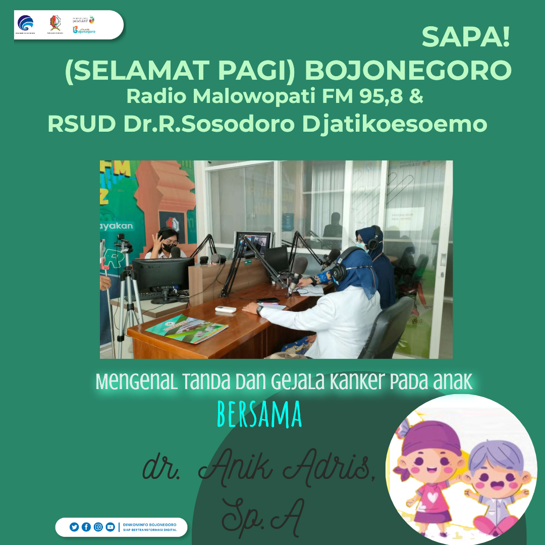 Pemkab Bojonegoro Ajak Warga Mengenali Gejala Kanker pada Anak Sejak Dini