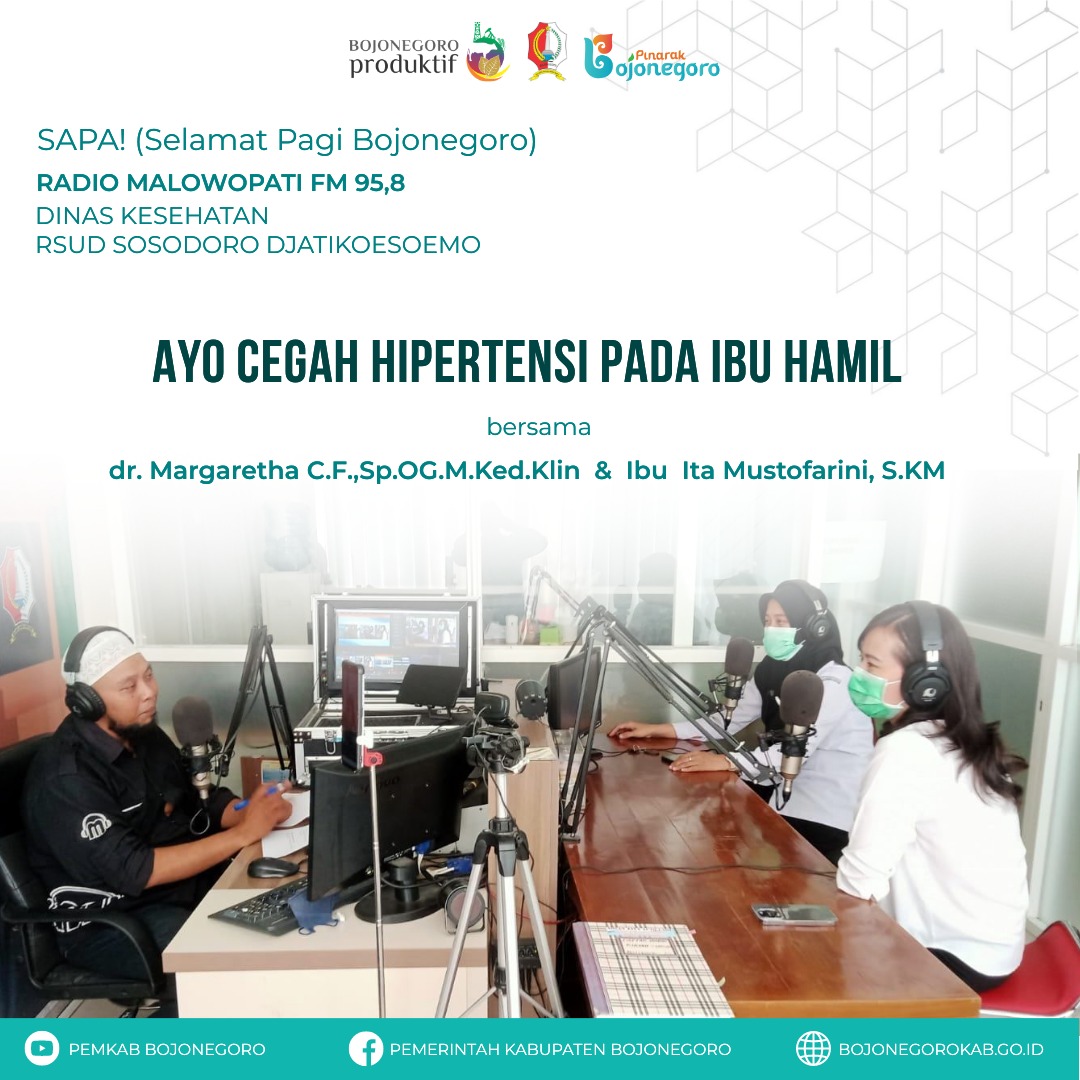 Pemkab Bojonegoro Ajak Masyarakat Cegah Hipertensi pada Ibu Hamil