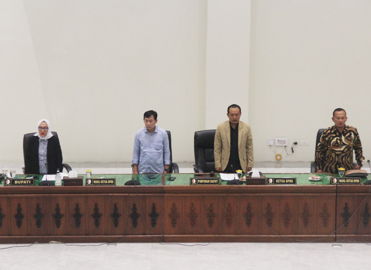 Gelar Sidang Paripurna, DPRD Apresiasi Capaian Kinerja Bupati Bojonegoro Tahun 2022