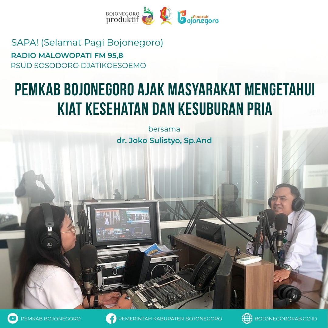 Pemkab Bojonegoro Ajak Masyarakat Pahami Kiat Kesehatan dan Kesuburan Pria