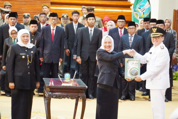 Pj. Bupati Adriyanto Resmi Memimpin Bojonegoro, Gubernur Jatim Berpesan Teruskan Pembangunan