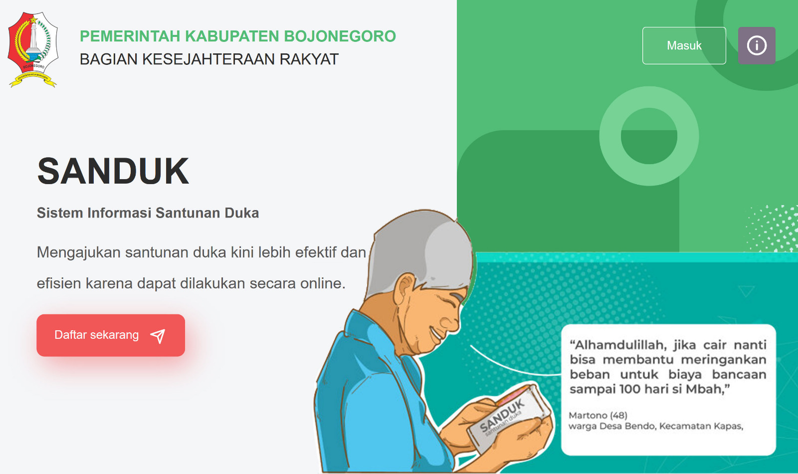 Warga Rasakan Manfaat Santunan Duka dari Pemkab Bojonegoro, Ringankan Beban Keluarga