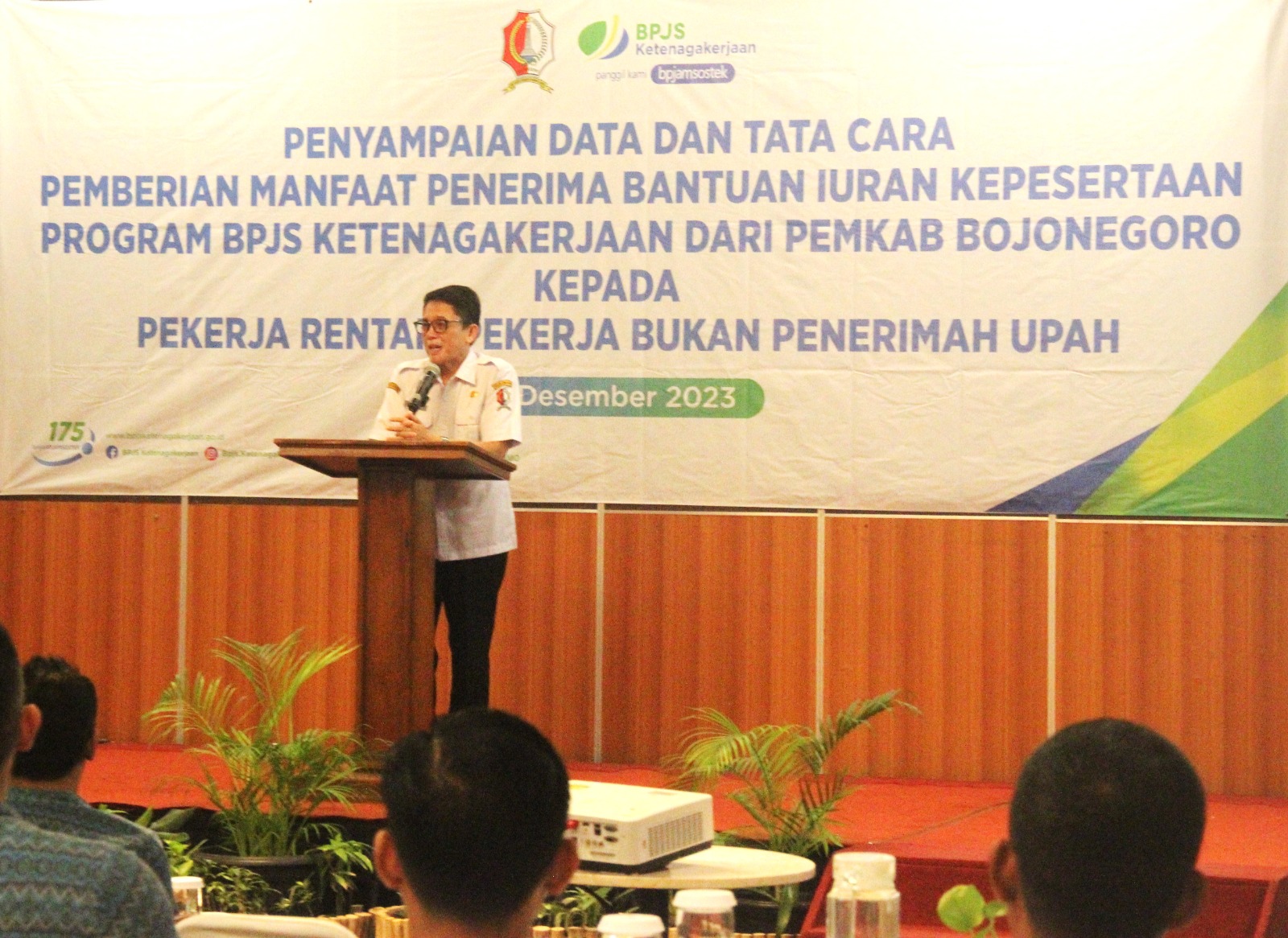 Puluhan Ribu Pekerja Rentan di Bojonegoro Terkaver BPJS Ketenagakerjaan, Bekerja Makin Nyaman