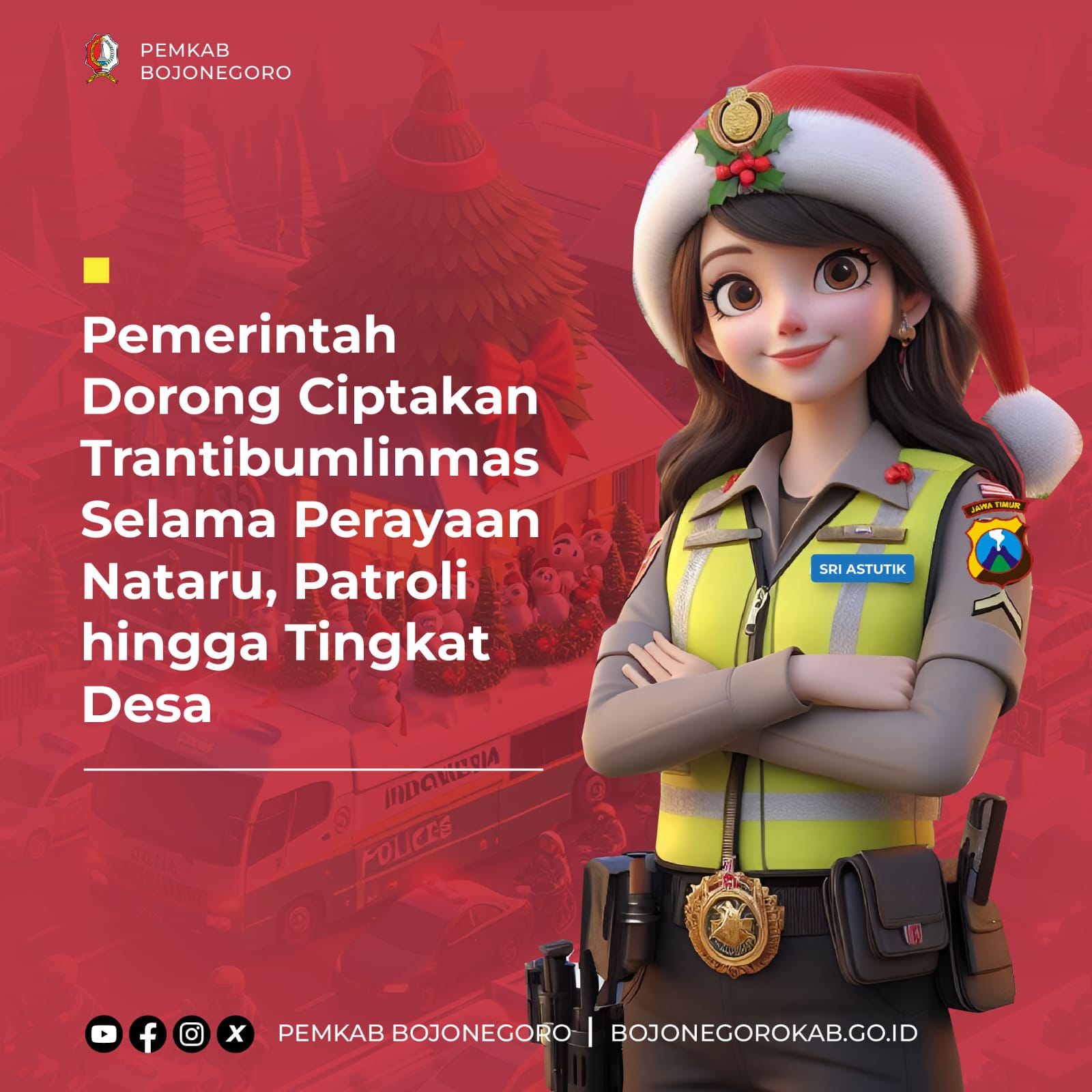 Pemerintah Dorong Ciptakan Trantibumlinmas Selama Perayaan Nataru, Patroli Hingga Tingkat Desa