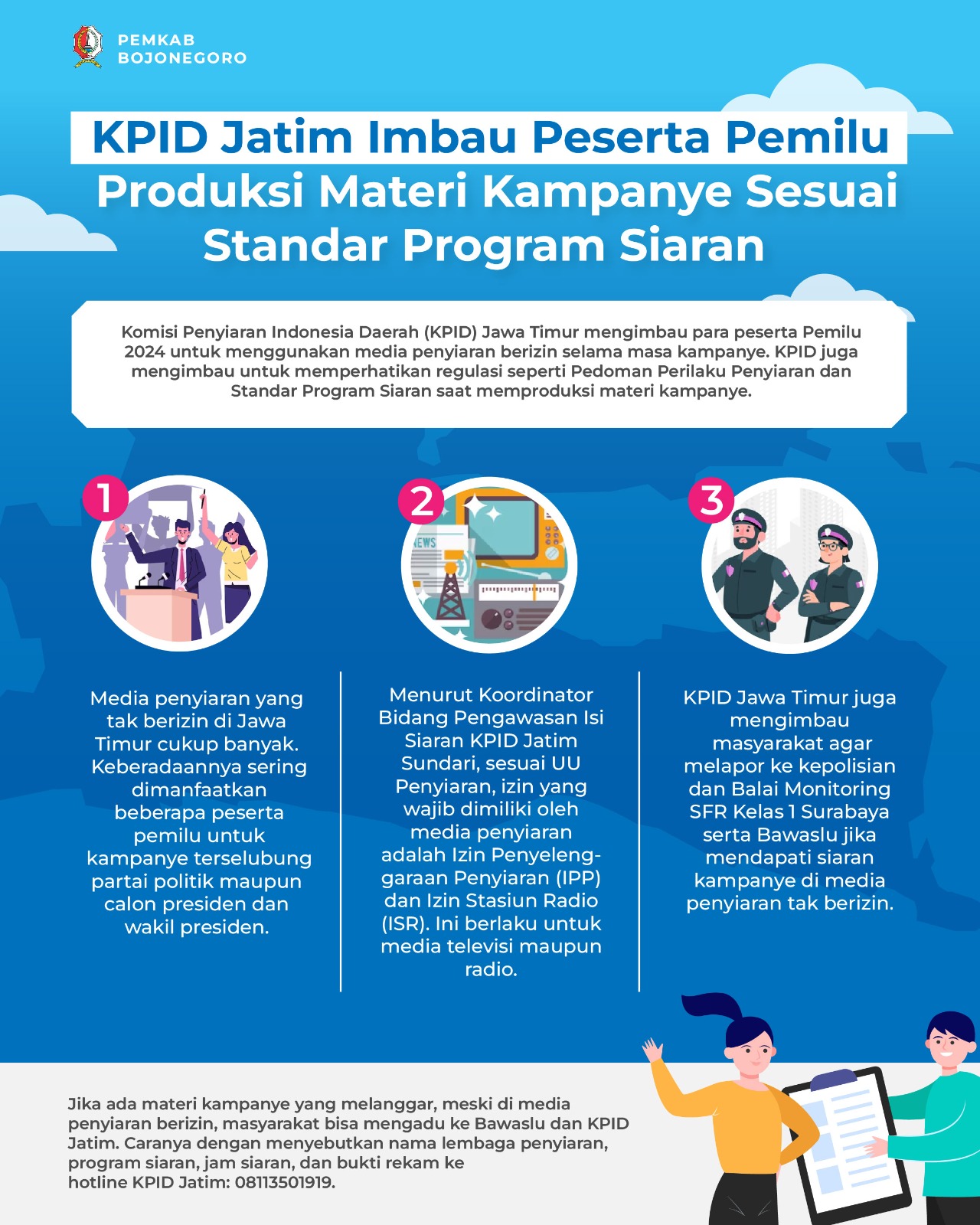 KPID Jatim Imbau Peserta Pemilu Produksi Materi Kampanye Sesuai Standar Program Siaran