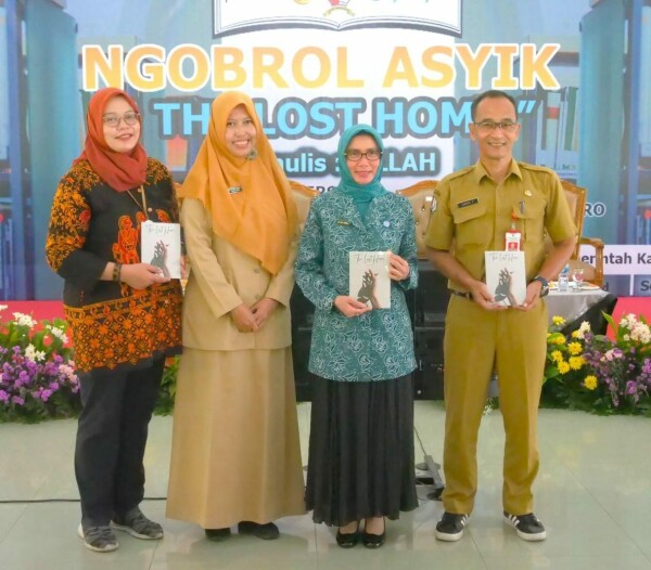 Dinas Perpustakaan Bojonegoro Gelar Ngobrol Buku The Lost Home, Beri Edukasi tentang Psikologi Rumah