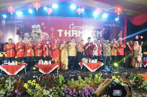 Semarak Malam Perayaan Imlek dan Cap Go Meh 2024 di Bojonegoro, Wujud Kebersamaan dalam Akulturasi B