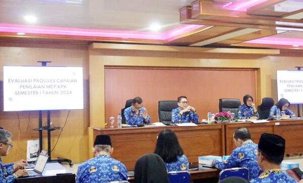 Gelar Evaluasi, Inspektorat Bojonegoro Targetkan Capaian Penilaian MCP 2024 Meningkat