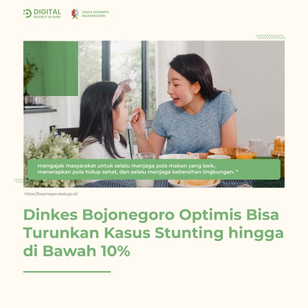 Dinkes Bojonegoro Optimis Bisa Turunkan Kasus Stunting hingga di Bawah 10%
