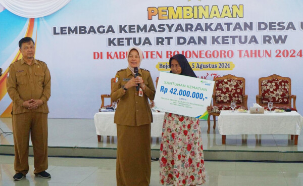 Pemkab Bojonegoro Akan Daftarkan Ketua RT dan RW Jadi Peserta BPJS Ketenagakerjaan