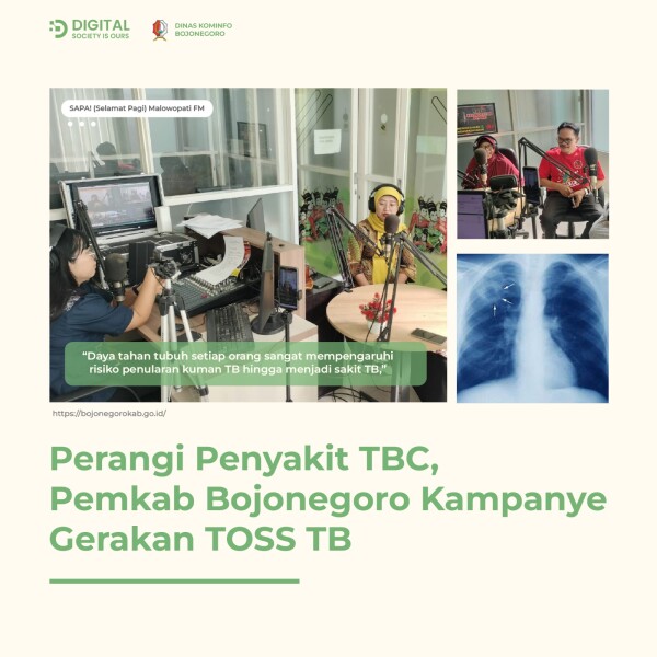 Perangi Penyakit TBC, Pemkab Bojonegoro Kampanye Gerakan TOSS TB